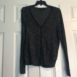Forever 21 leopard print sweater